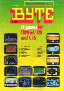 Byte Games. Mensile di videogiochi 20 - Maggio 1988 | PDF HQ | Mensile | Computer | Programmazione | Commodore | Videogiochi
Numero volumi : 35
Byte Games è una rivista/raccolta di giochi su cassetta per C64/128.