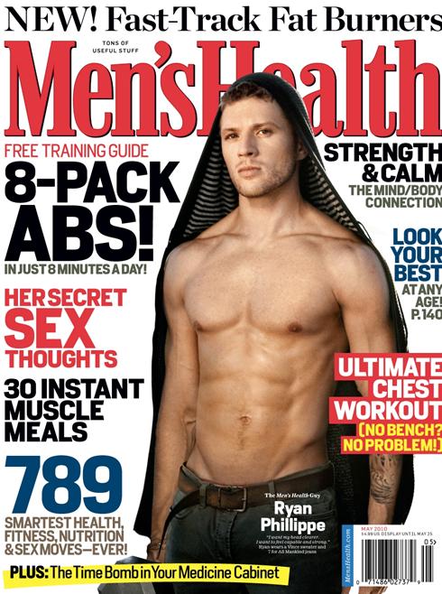 [MAGAZINE COVER] Ryan Phillippe (Men's Health)