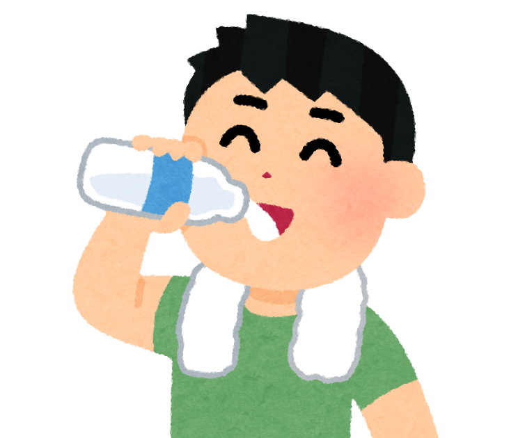 お風呂上がりに牛乳を飲む人のイラスト 男性 かわいいフリー素材集 いらすとや