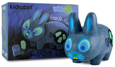 Scaredy Labbit Vinyl Figure by Amanda Visell x Kidrobot