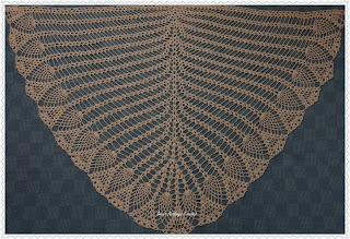 free crochet pineapple shawl pattern