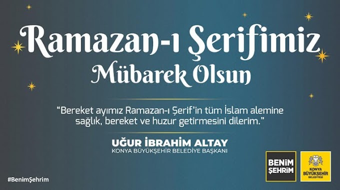 Ramazan-ı Şerifimiz Mübarek Olsun