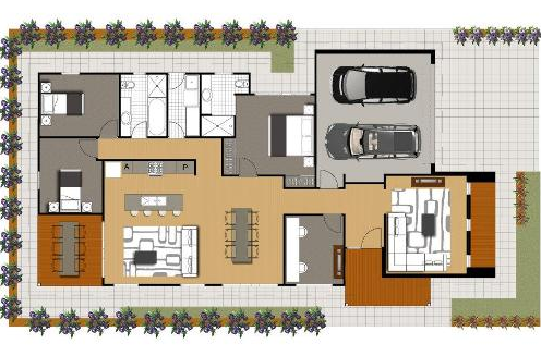 Kumpulan Model Desain Rumah 6 X 15 Terbaru