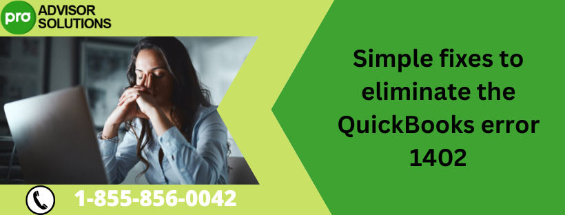 QuickBooks error 1402