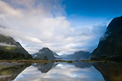 Browne Falls  in New Zealand