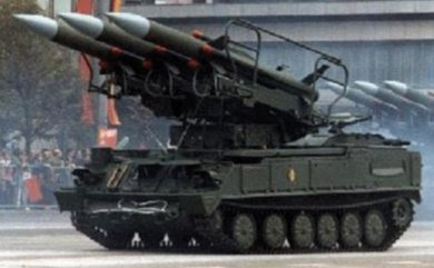 2K12 "Kub" missile launcher (NATO codename "SA-6 Gainful")