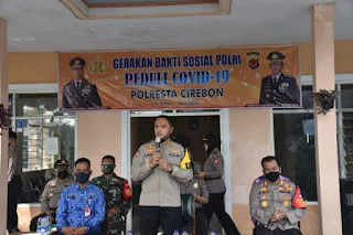 Bhakti Sosial Polresta Cirebon ke Lembur Tohaga Lodaya Sangkan di Desa Pesanggrahan Cirebon