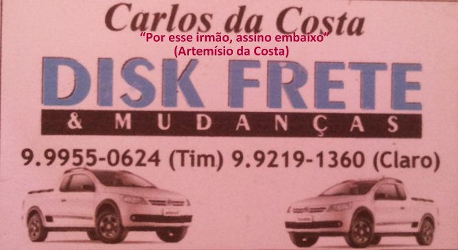 PEQUENAS MUDANÇAS É COM CARLOS DA COSTA