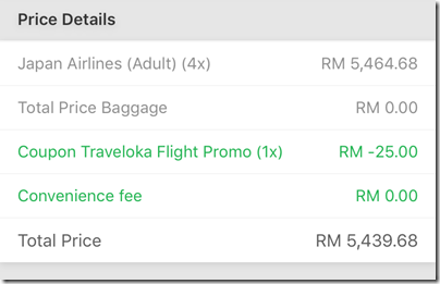 Traveloka flight booking