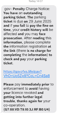 Scam PCN Text