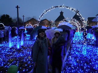 The sea of lights’ clouds