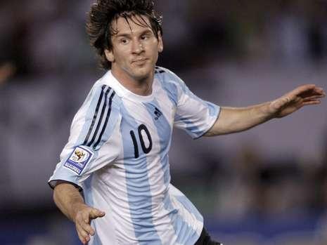 football players messi. during a football players