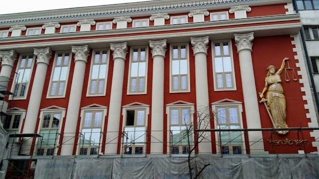 Bild des Tages - Justizministerium in Skopje mit neuer Fassade