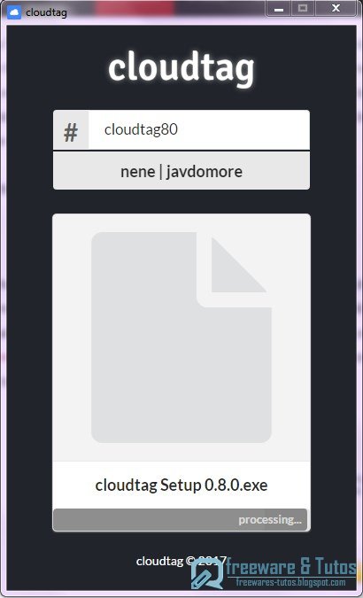 Cloudtag : un logiciel de partage de fichiers sans limites