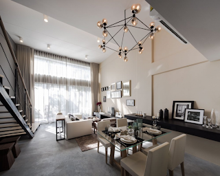 Rumah Modern Townhome di Bangkok