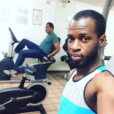 Photos: Fred Amata Hits Gym for New Bod