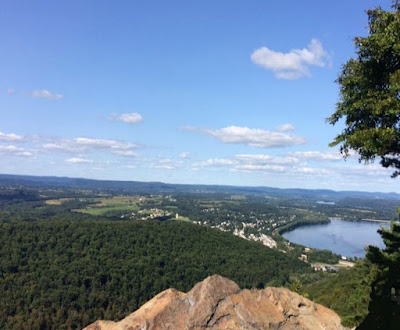 Hiking at Hawk Rock in Duncannon Pennsylvania