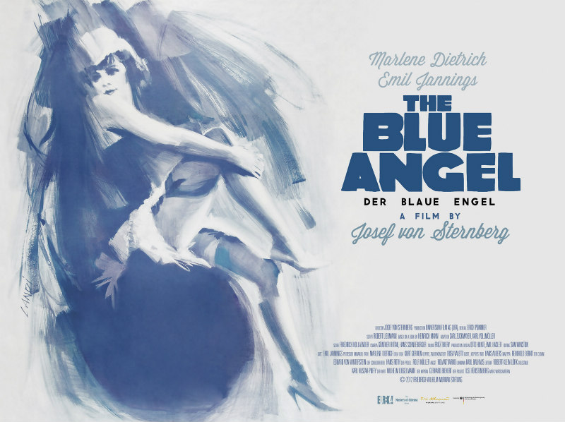 the blue angel poster