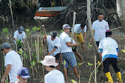 Hari Lingkungan Hidup Sedunia, PLN Batam Tanam Bibit Mangrove dan Pungut Sampah di Desa Wisata Kampung Terih