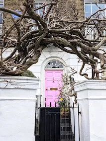 Things to do in South Kensington: Pink Door on Bedford Gardens