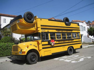  Upside Down Bus