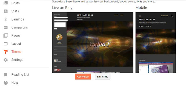 yudha f, customize, blogger, blogspot, theme, widget, gadget, contact form