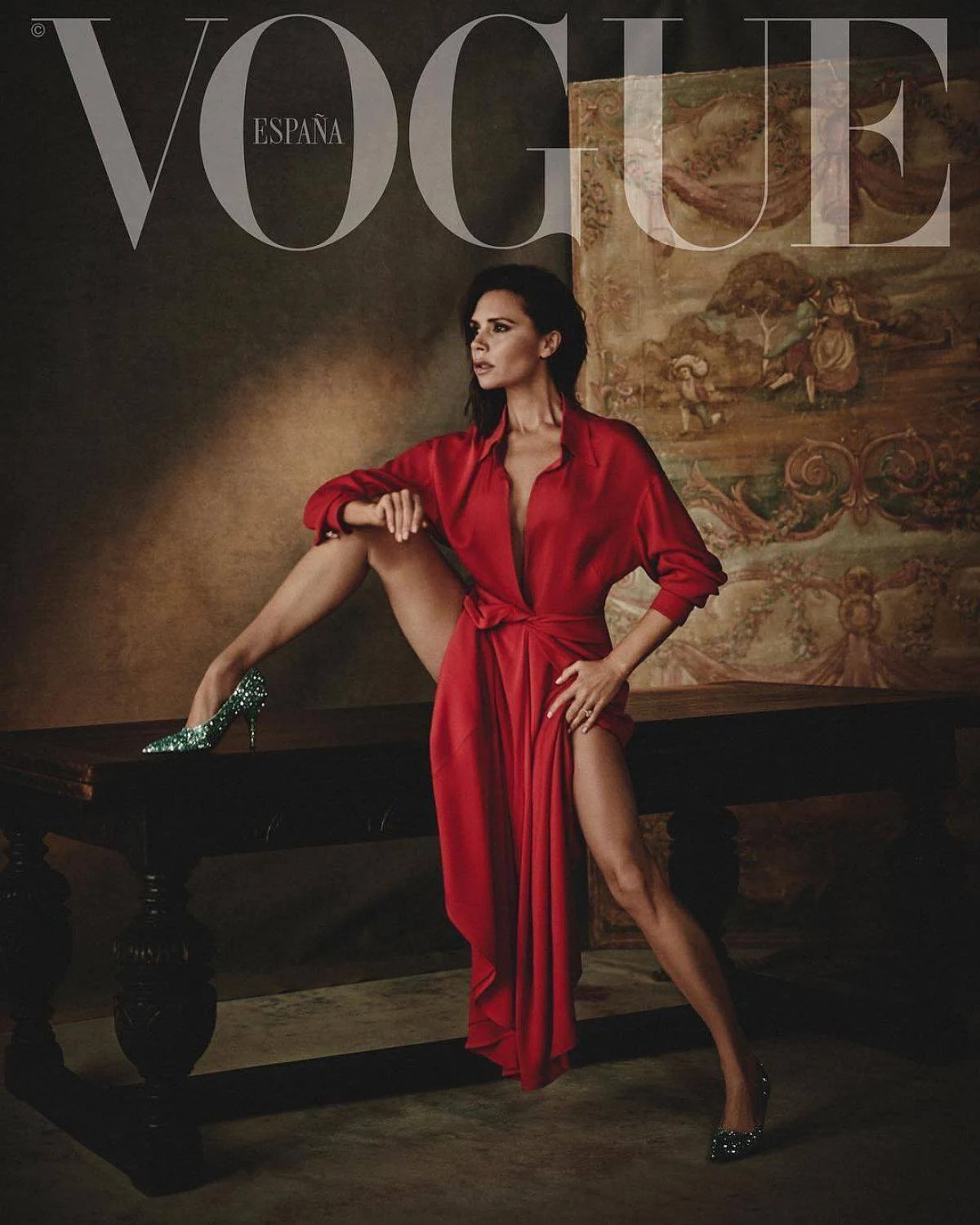 Vogue Spain February 2018 Victoria Beckham by Boo George