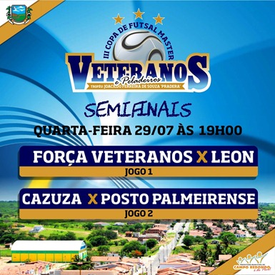 III COPA DE PELADEIROS  - TABELA SEMIFINAIS