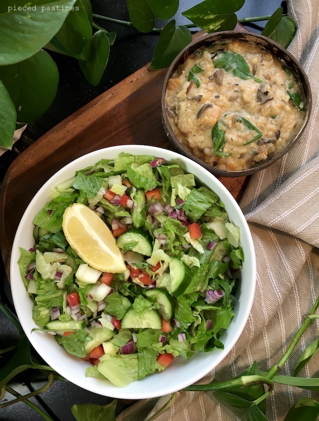 Pieced Pastimes Soup and Salad