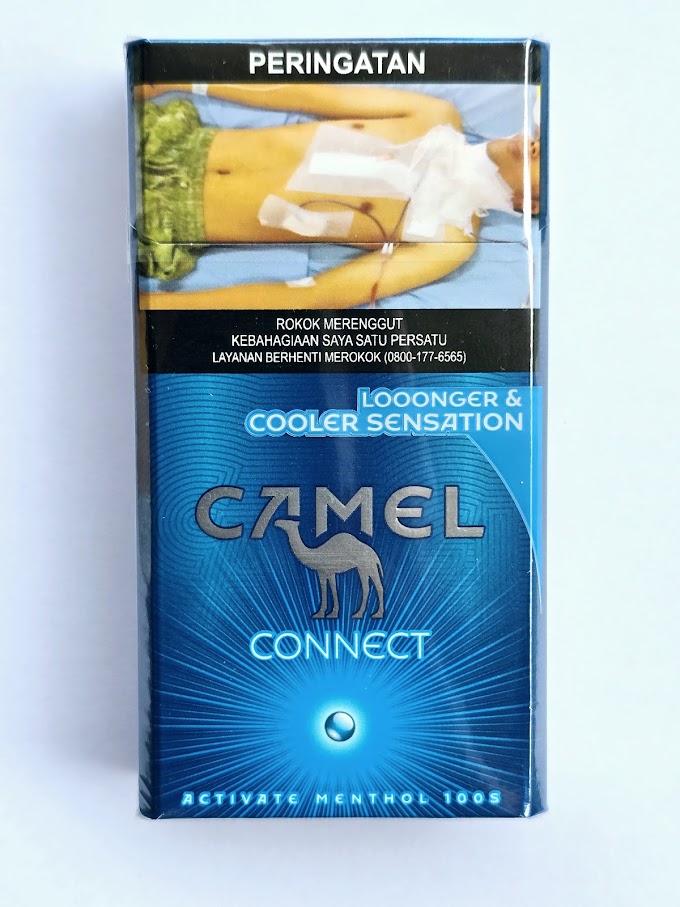 Camel Connect Activate Menthol 100s, SPM High Cooling Dengan Boost Menthol Capsule Klasik Dan Panjang 100mm