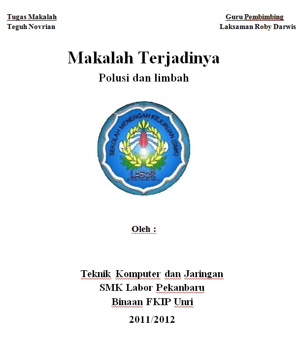 Contoh Daftar Isi Dalam Makalah Bahasa Inggris - Contoh O