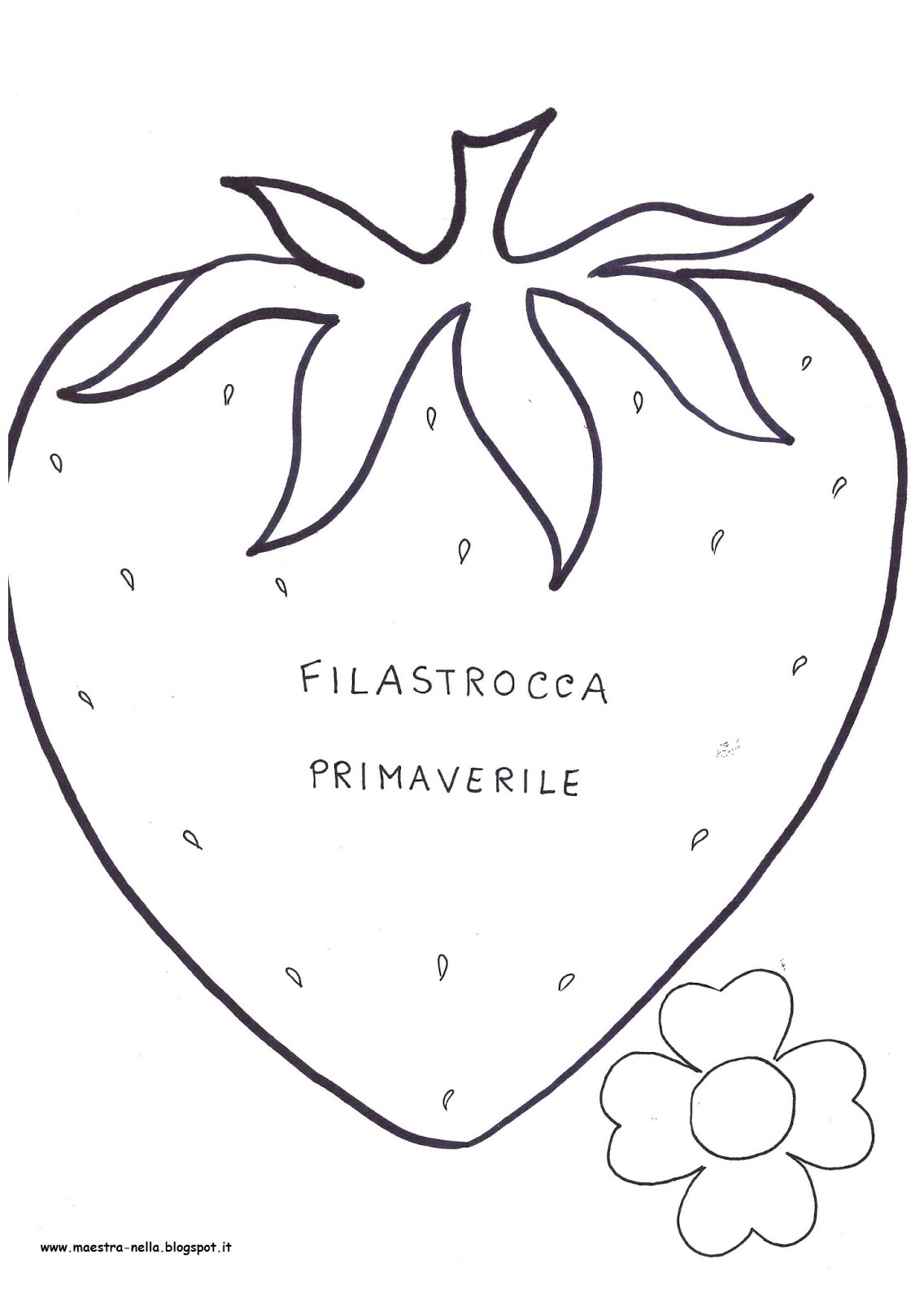 libretto filastrocca primaverile Primavera ¨ arrivata