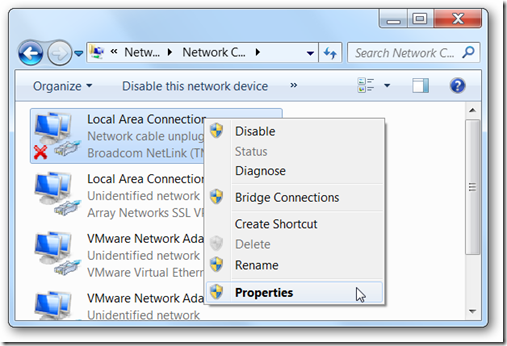 How to Change the Priority of Network Connections in Windows 7