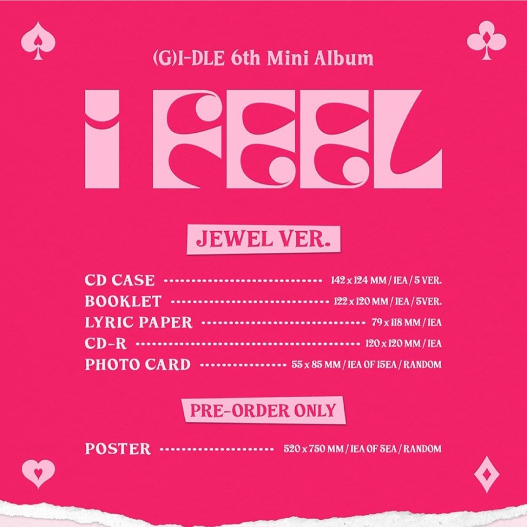 G)I-DLE - [I FEEL] (6th Mini Album QUEEN Version) –
