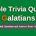Bible Quiz Questions and Answers from Galatians