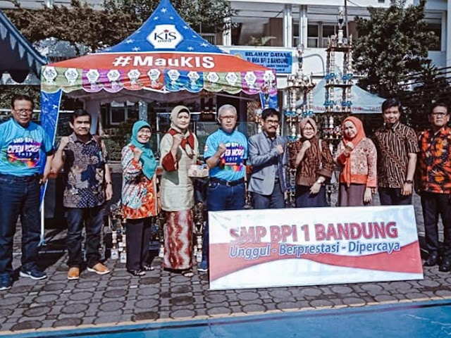 SMP BPI 1 Bandung Gelar Lomba Keterampilan Baris Berbaris  Tingkat Nasional