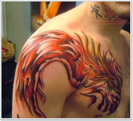 Best Tattoo Design Ideas: Some Example Of Phoenix Tattoo Designs For 