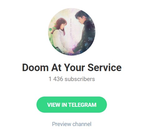 Doom at Your Service Telegram