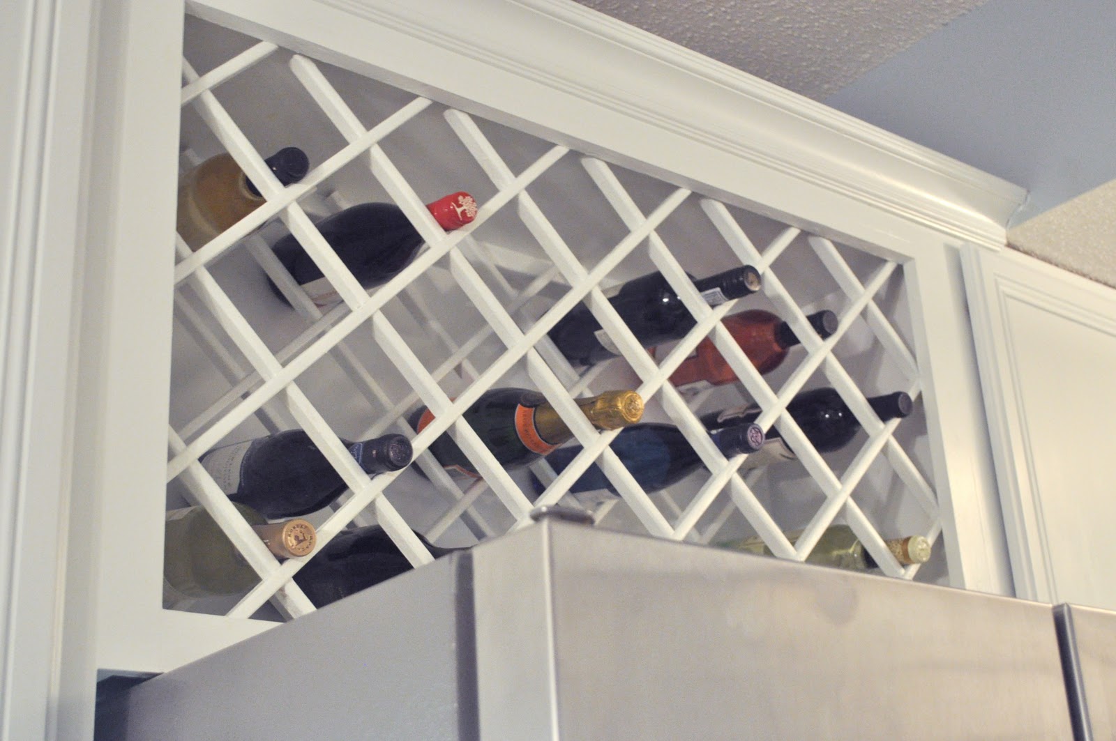 lattice wine rack dimensions
