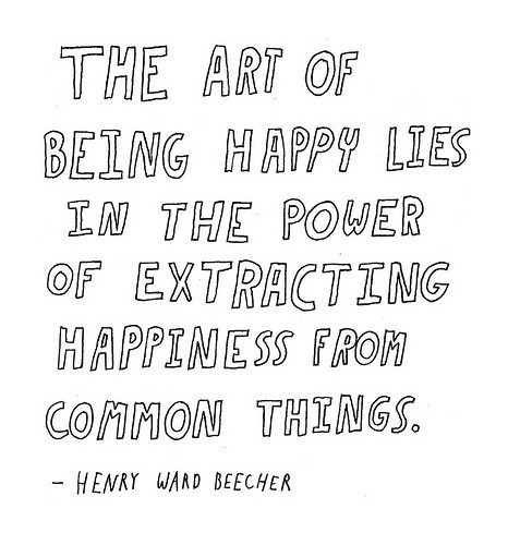 the art of being happy quote