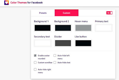 color themes for facebook