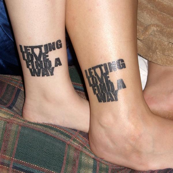 couple tattoo designs love