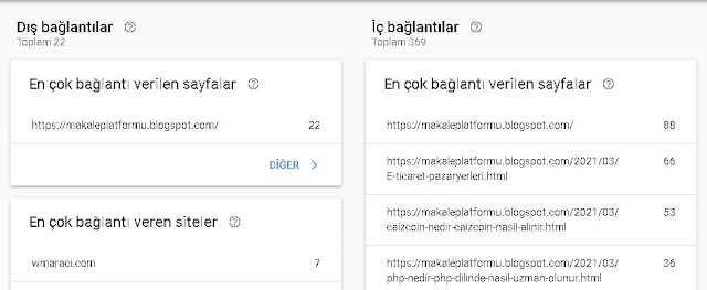 search console backlink