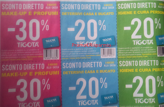 Logo Da Tigotà scegli il tuo sconto del 20 e 30%