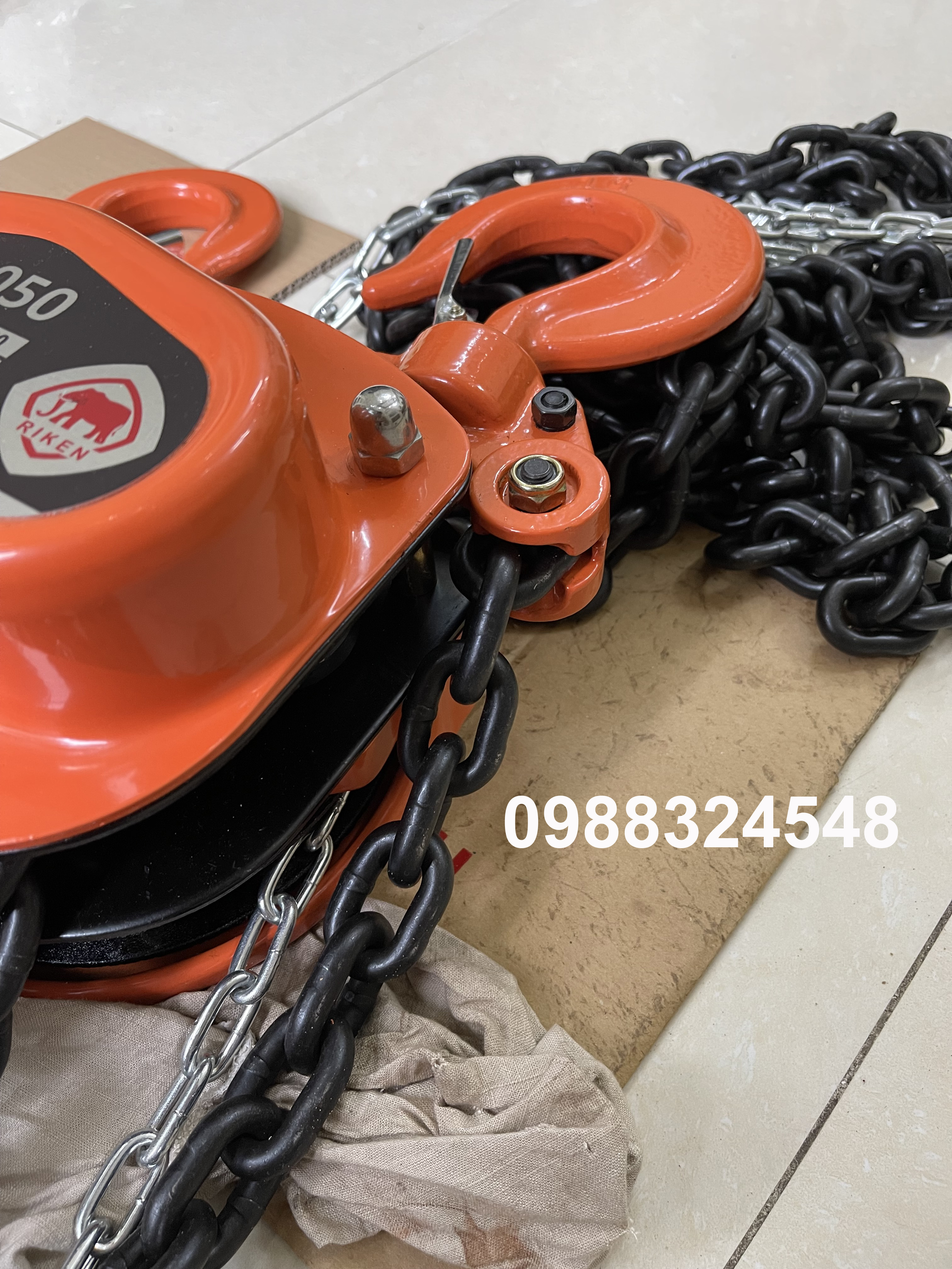 Pa lăng kéo tay Riken 5 tấn CL050 / CL050 Riken Manual Chain Hoist