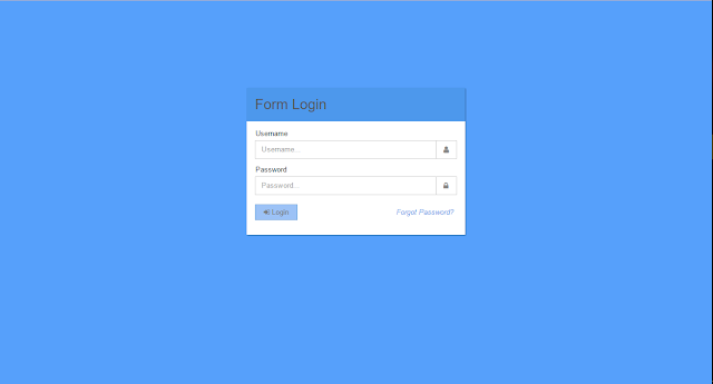 cara membuat form login keren