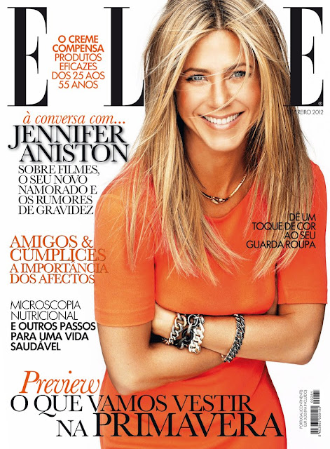 Coverin' It Jennifer Aniston on Elle Portugal