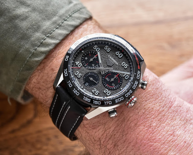 Review TAG Heuer Carrera Porsche Chronograph 44mm Replica With Low Price