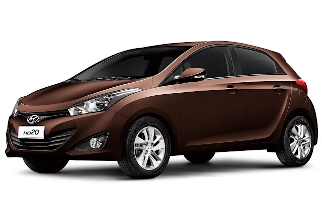 Hyundai HB20 - marron