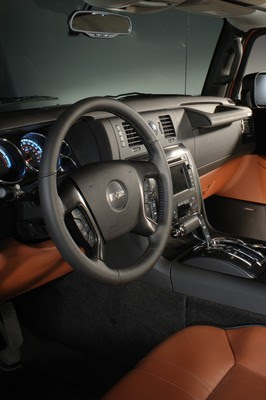 HUMMER H2 Black Chrome Limited Edition Interior